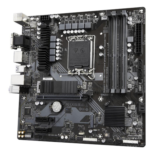 Материнська плата B760 S1700 MATX B760M DS3H DDR4 GIGABYTE