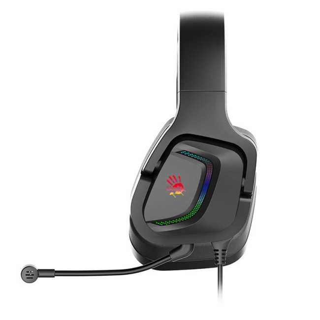 Ігрові навушники з мікрофоном, об'ємний звук, RGB підсвічування, USB+3.5 jack