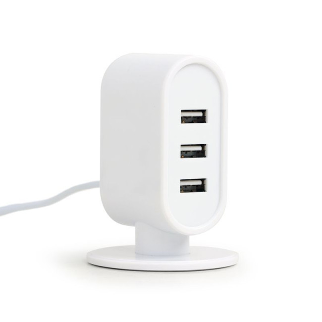 Зарядний пристрій настільний, 3 USB, 3.1 A