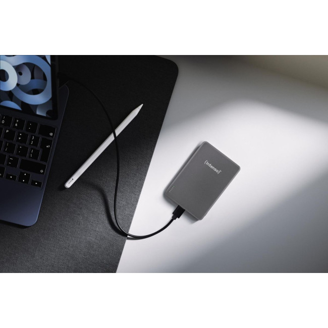 Портативний зарядний пристрій USB 10000MAH MAG GREY MW10000 7344034 INTENSO