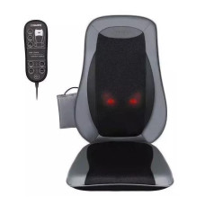 Масажна накидка на крісло NAIPO Neck & Back Massager з підігрівом, вібрацією та функцією масажу Шиатцу; модель - MGBK-2606H