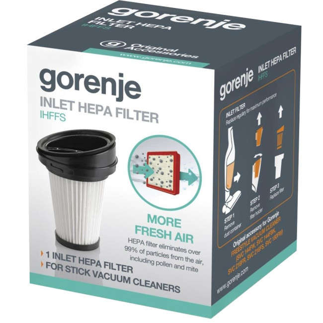 Фільтр Gorenje FILTER HEPA IHFFS