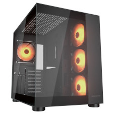 Ігровий корпус, 4*120 mm ARGB передвстановлені, Type-C x1, USB3.0 x2, Audio x1