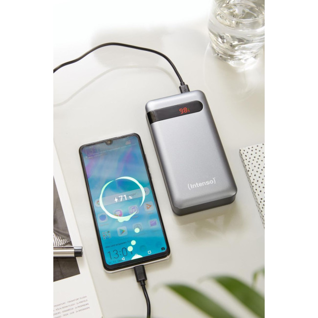 Портативний зарядний пристрій USB 20000MAH QC3.0 ANTHRACITE PD20000 INTENSO