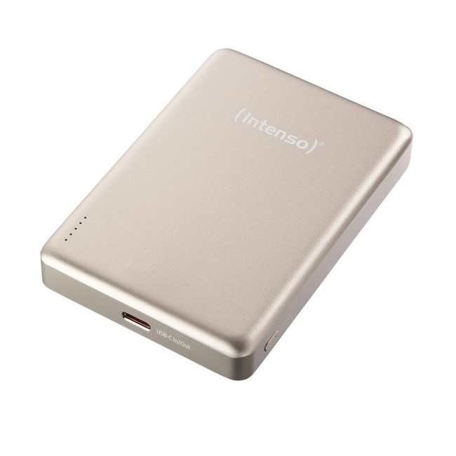 Портативний зарядний пристрій USB 10000MAH MAG CHAMPAGNE MW10000 7344031 INTENSO
