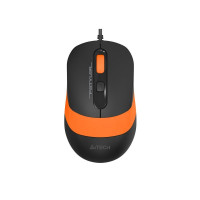 Миша дротова безшумна Fstyler, USB, 1600 dpi, помаранчевий