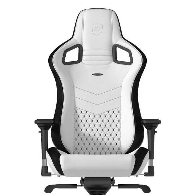 Ігрове крісло Noblechairs EPIC штучна шкіра, білий