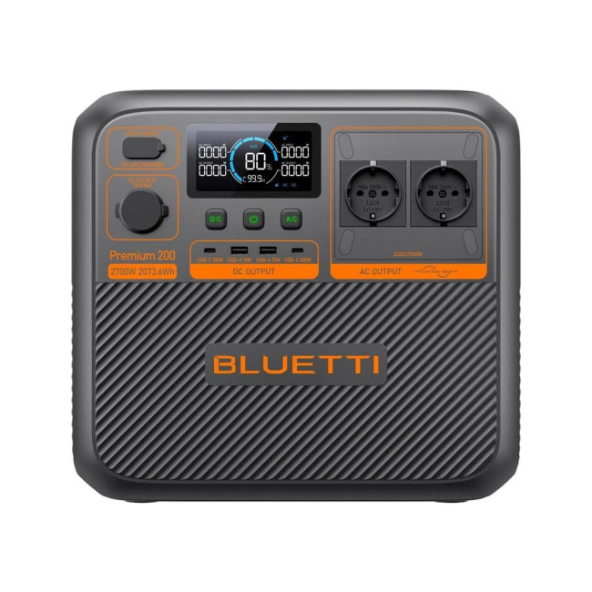 Портативна зарядна станція 2700W PREMIUM 200 V2 BLUETTI