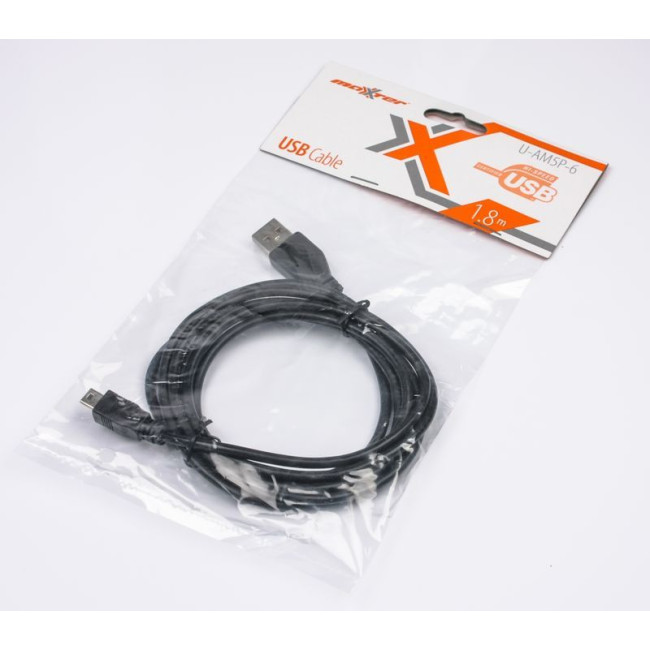 Кабель міні USB2.0 AM/5P, 1.8 м