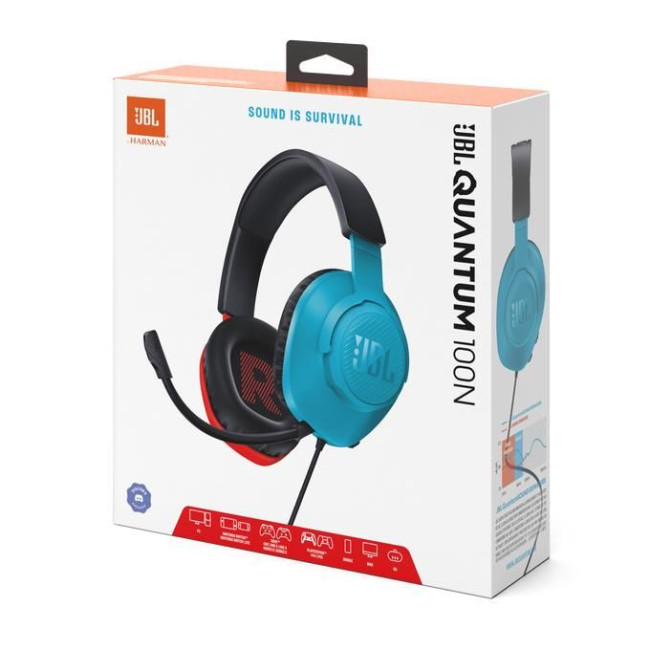 Навушники з мікрофоном JBL JBLQTUM100N