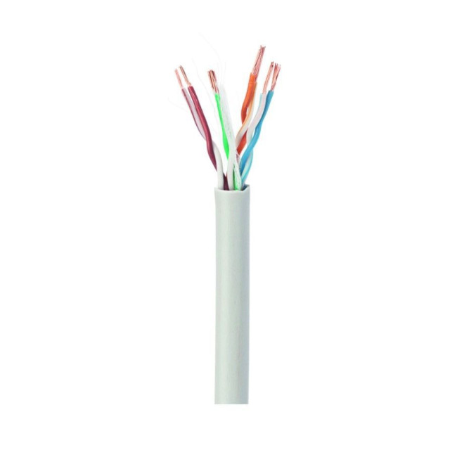 CAT5e, багатожильна, алюміній під міддю (CCA), AWG24, неекранований