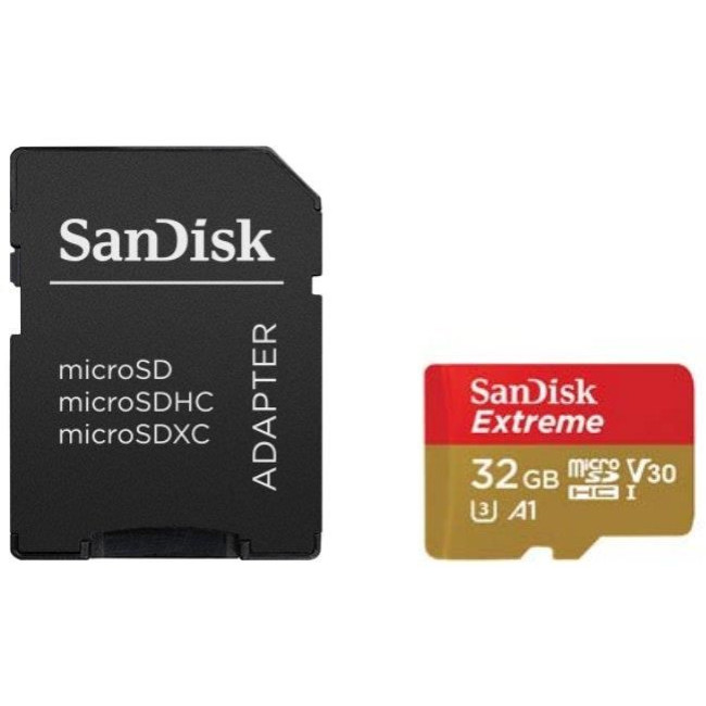 Карта пам`яті MEMORY MICRO SDHC 32GB UHS-I W/A SDSQXAF-032G-GN6AT SANDISK