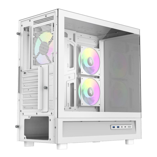 CASE MIDITOWER ATX W/O PSU/NEX C51 WH GAMEMAX