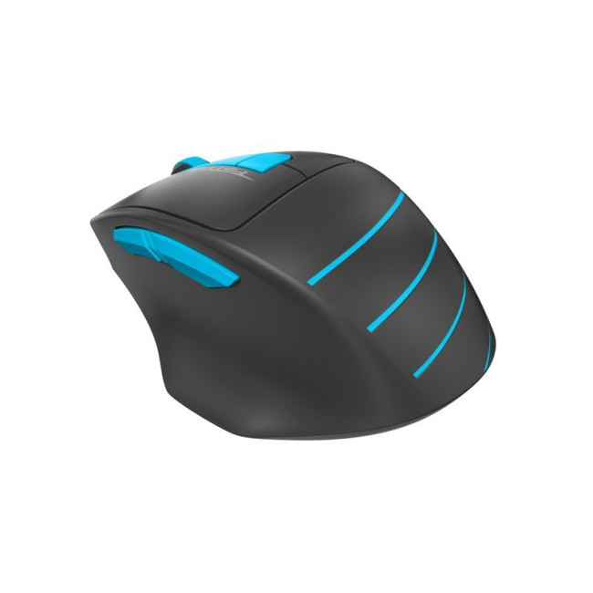 Миша бездротова безшумна Fstyler, USB, 2000 dpi, синій