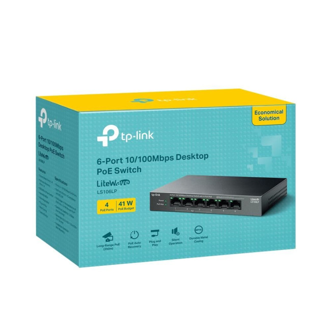 Комутатор, LS106LP TP-LINK