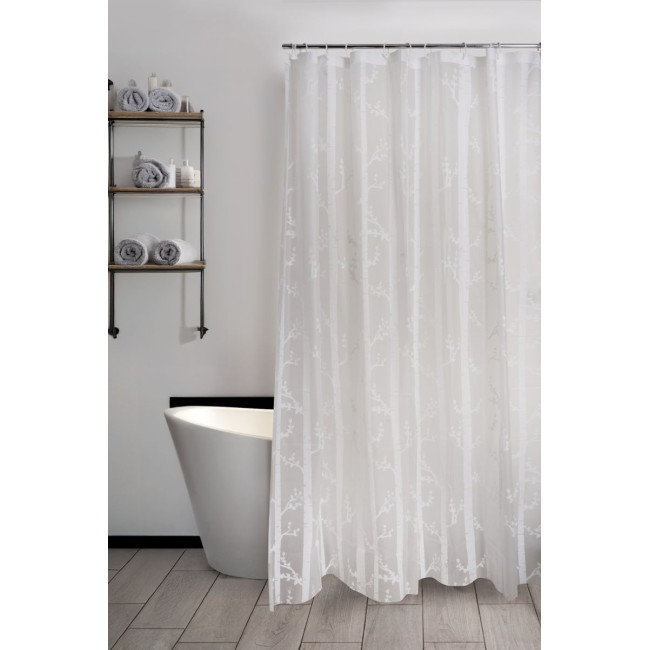 Шторка для ванної Idea Home DS-SC015 Grey-Bamboo