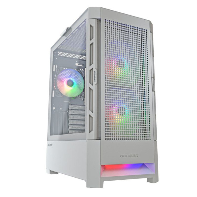 Ігровий корпус, 2*140mm ARGB, 1*120mm ARGB вентилятори передвстановлені, ATX/mATX/mini-ITX, скляне вікно