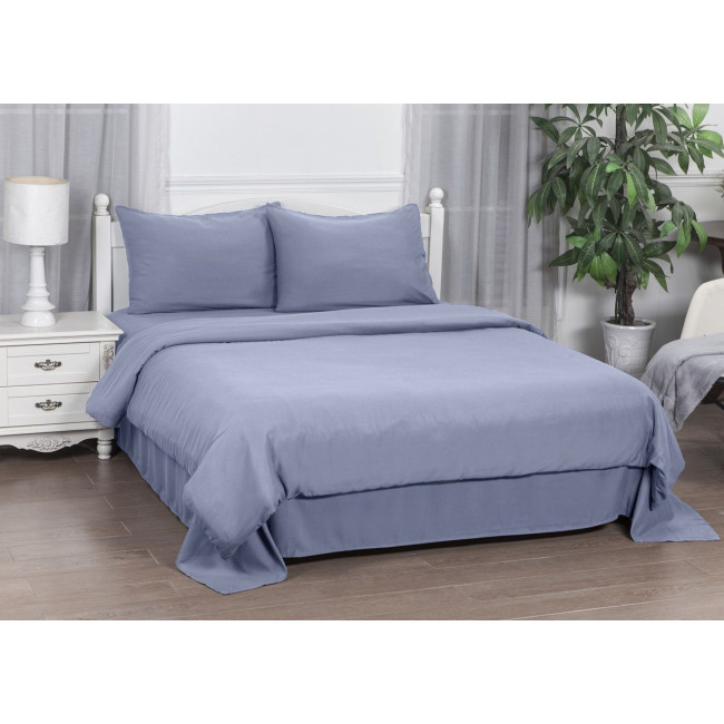 Комплект постільної білизни Soho Євро 200х220 см DK Grey