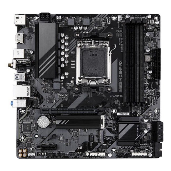 Материнська плата AMD B650 SAM5 MATX B650M D3HP AX 1.3 GIGABYTE