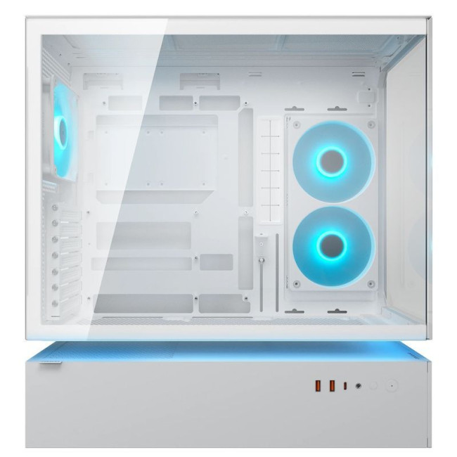Ігровий корпус, 3*120 mm ARGB передвстановлені, Type-C x1, USB3.0 x2, Audio x1