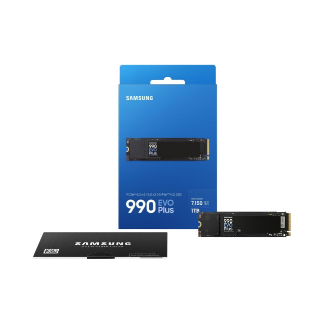 Твердотільний запам’ятовувальний пристрій накопичувач (SSD) G5 M.2 NVME 1TB 990EVOPLUS MZ-V9S1T0BW SAMSUNG