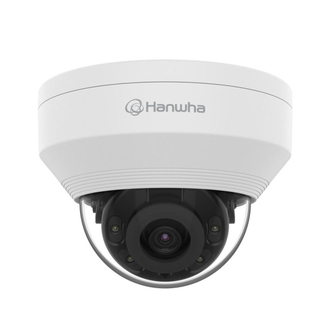 Мережева камера купольна 5MP @ 30fps, 2.8mm fixed focal lens (104°) QNV-8010R HANWHA VISION