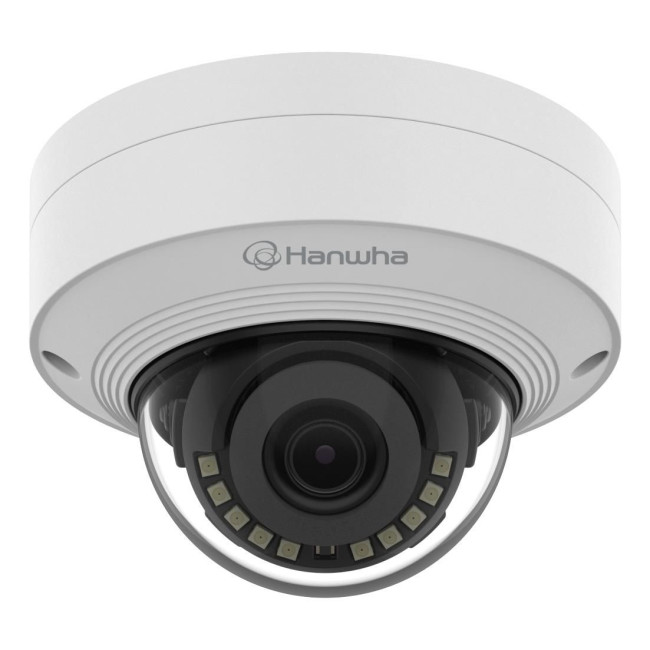 Мережева камера купольна 4K @ 30fps, fix lens 3mm (H:108°/V: 59°) QNV-C9011R HANWHA VISION