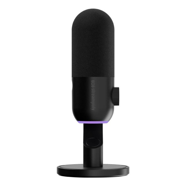 Мікрофон Streamplify MIC MINI-48-RGB-ST, чорний