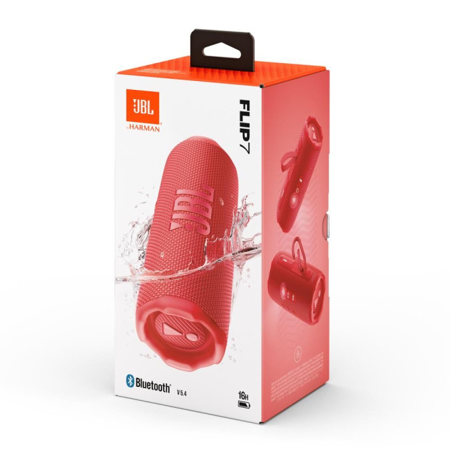 Акустична система портативна з БТ JBL JBLFLIP7RED