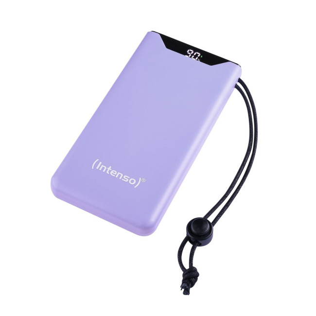 Портативний зарядний пристрій USB 10000MAH QC3.0 PURPLE F10000 7332033 INTENSO