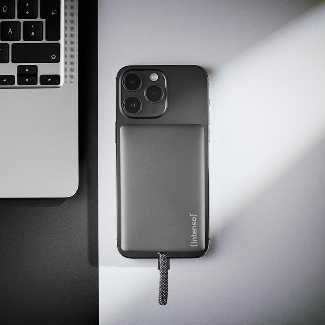 Портативний зарядний пристрій USB 10000MAH MAG GREY 7340034 MC10000 INTENSO