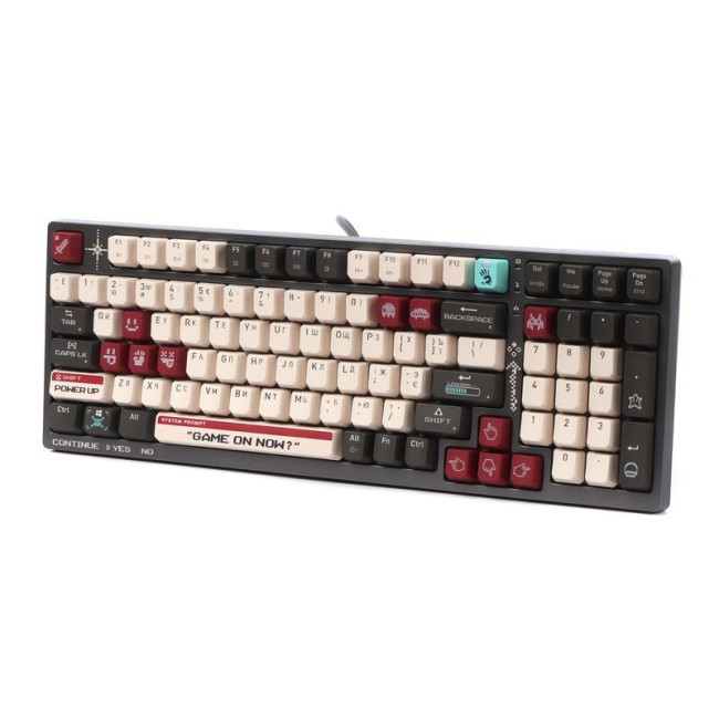 Клавіатура механічна ігрова, USB, підсвічування, BLMS Red Plus Switch