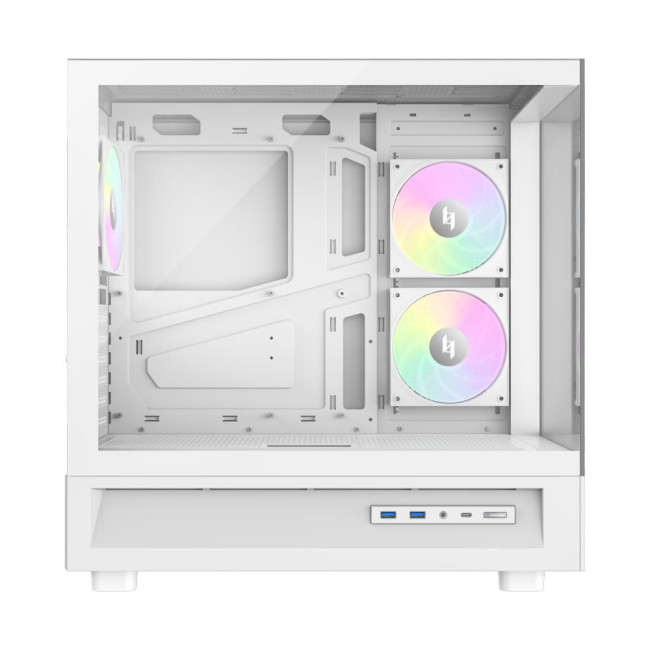 CASE MIDITOWER ATX W/O PSU/NEX C51 WH GAMEMAX