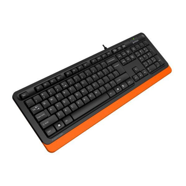 Клавіатура Fstyler Sleek MMedia Comfort, USB, помаранчевий