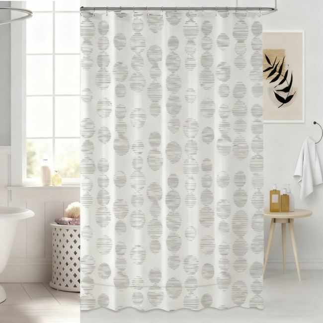 Шторка для ванної Idea Home ZHY-2 Circles 