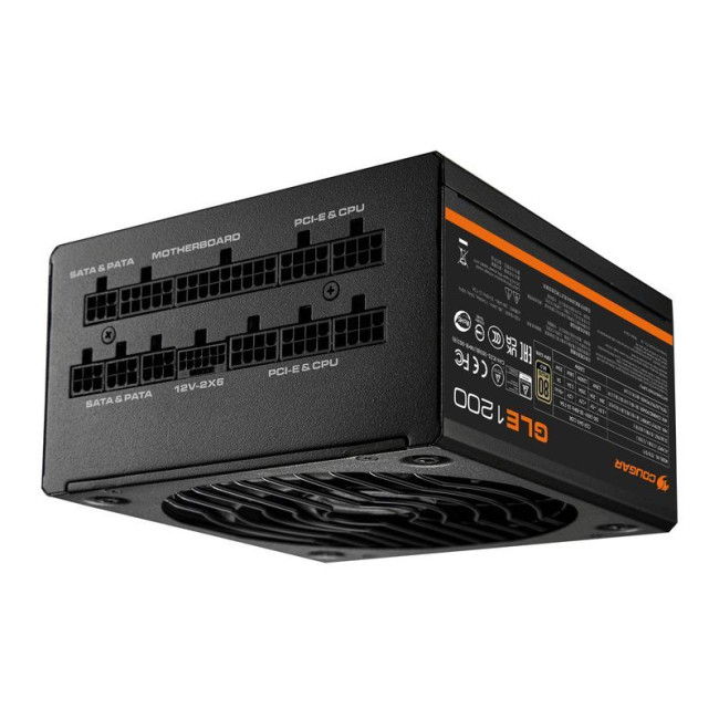 Блок живлення 1200 Вт, 80 Plus Gold, Modular, 135 мм Silent Fan, 8SATA + 4PCI-E