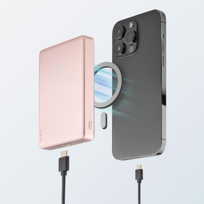 Портативний зарядний пристрій USB 10000MAH MAG ROSE MW10000 7344033 INTENSO