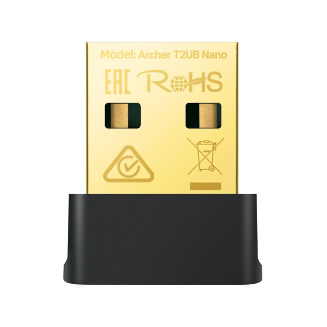 Бездротовий Nano Wi-Fi Bluetooth 4.2 USB-адаптер, Archer T2UB Nano TP-LINK