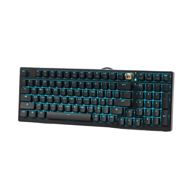 Клавіатура оптична ігрова, USB, RGB підсвічування, Alpha Optical Switch