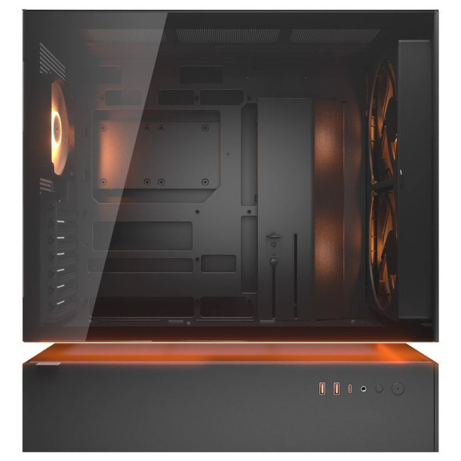 Ігровий корпус, 2*160 mm ARGB та 1 120 мм ARGB PWM передвстановлені, Type-C x1, USB3.0 x2, Audio x1