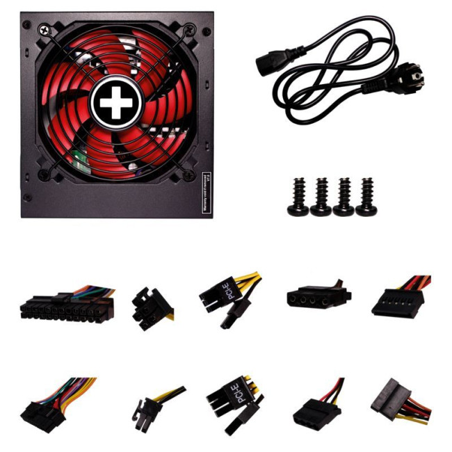 Блок живлення 650W 80+ Gaming BRONZE, 140mm Hydro Bearing Fan