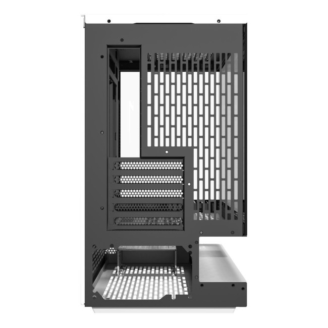 CASE MINITOWER MATX W/O PSU/F1 WHITE DARK FLASH