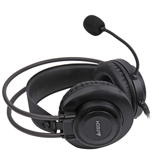 Навушники з мікрофоном, Fstyler AUX 3.5 мм Stereo Headphone, сірий