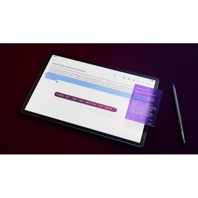 Планшет Lenovo Yoga Tab WiFi 12,7 LTPS/QS 8 Gen 3/ 16/256/Pen/Tidal Teal