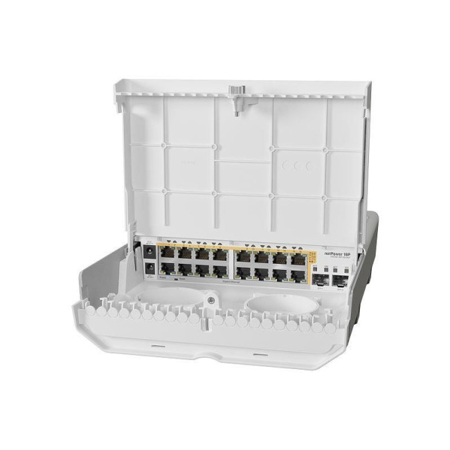 Мережевий комутатор Ethernet CRS318-16P-2S+OUT MIKROTIK