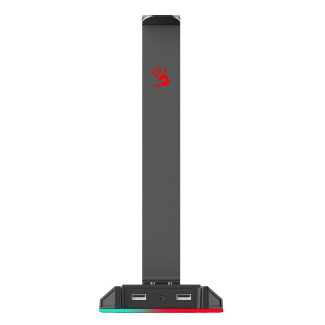 Підставка для навушників з RGB підсвіткою, 3хUSB, AUX 4-Pin 3.5мм