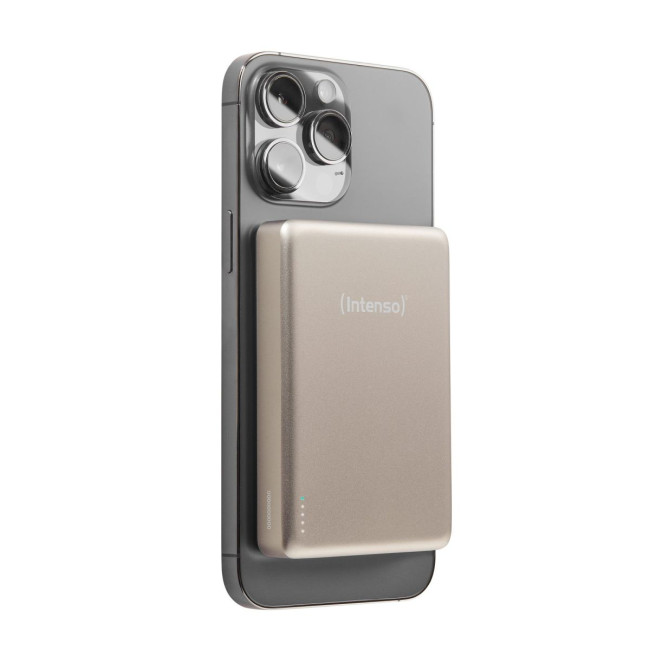 Портативний зарядний пристрій USB 10000MAH MAG CHAMPAGNE MW10000 7344031 INTENSO