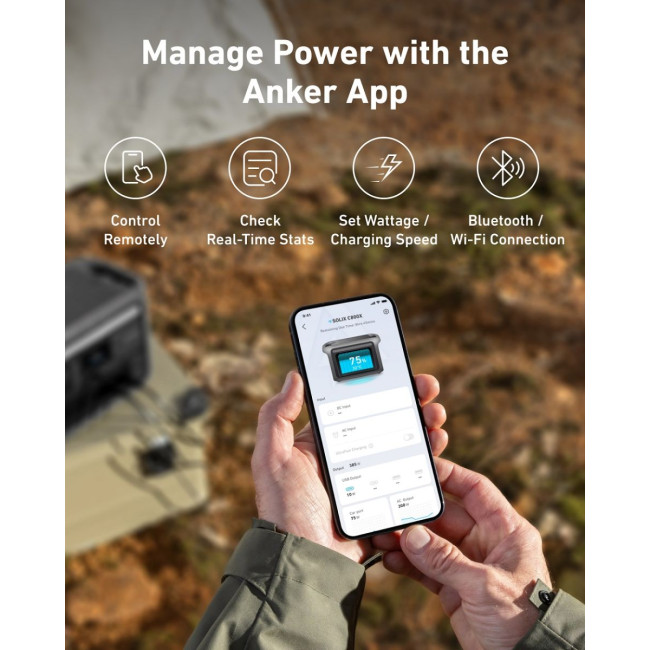 Портативна зарядна станція Anker Solix C800X