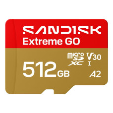 Карта пам'яті SANDISK Extreme GO SDXC 512GB UHS-I V30 A2