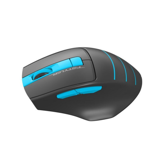 Миша бездротова безшумна Fstyler, USB, 2000 dpi, синій